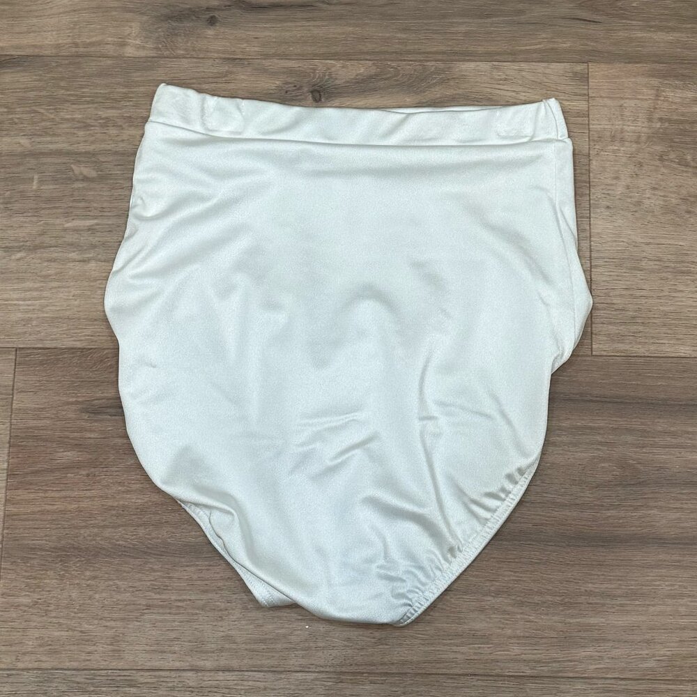 Contemporary‎ Dance Costume Set White & Light Blue Weissman Competition Outfit - Picture 11 of 11